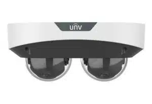 UNV - Ultra H.265 - 2*2MP Dual-channel Non-Splicing Multiview Fixed IP Dome Camera