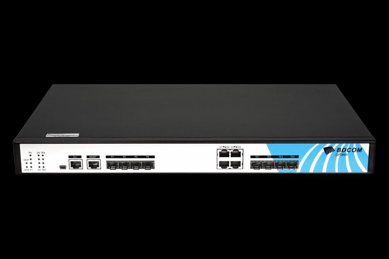 BDCOM 4 Port GPON OLT Headend - Dual Internal AC PSU