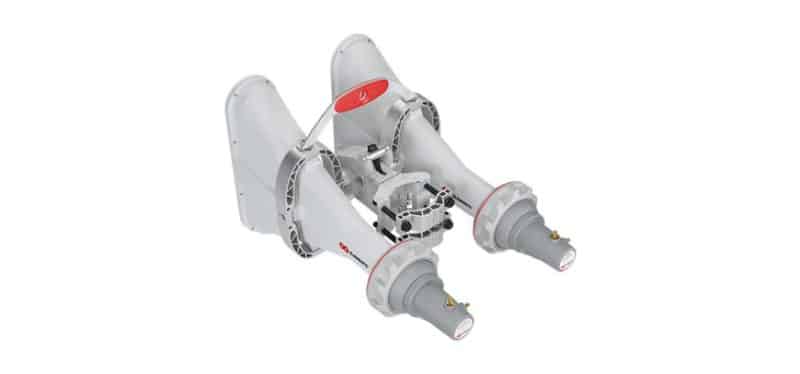 RF elements 5 GHz 90° 4x4 Asymmetrical Horn Antenna
