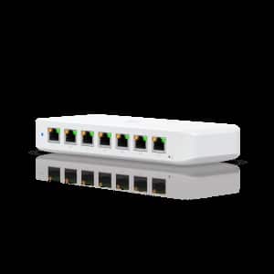 Ubiquiti UniFi Ultra 8 Port Gigabit 1 PoE Input and 7 PoE Out Switch | USW-Ultra