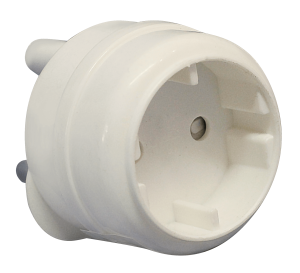 Acconet Schuko Socket to SA Plug Adapter | AC-PLUG-SCH-SA
