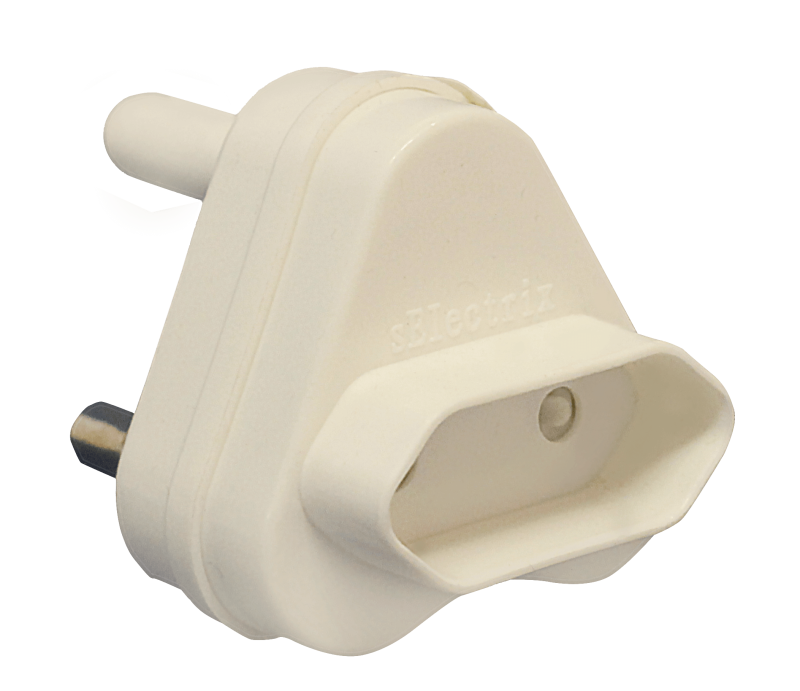 Acconet Adaptor with 1x 5A 2 Pin / Euro Adaptor | AC-PLUG- 2PIN-5A