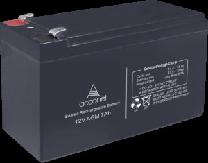 Acconet 12V AGM 7Ah Deep Cycle Battery | AC-BAT-VRLA-12V7AH