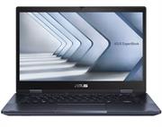 Asus ExpertBook B3402FVA Series Star Black Hybrid Notebook - Intel Core i7 Raptor Lake Ten Deca Core i7-1355U Turbo Boost up to 5.0Ghz 12MB Intel Smart Cache Processor (2 Performance Cores & 8 Efficient Cores), 24GB DDR4-2800 SO-Dimm Memory (1x 8GB onboard, 1x 16GB in slot), 1 Memory slot, 1TB SSD Solid State Hard Drive PCIe, M.2 2280 slot, NO optical drive, 14 inch Capacitive Multi Touch Screen FHD (1920 x 1080 resolution) Glossy Type 250nits LED Backlit Display, Intel Iris Xe Graphics, 802.11ax Wi-Fi 6, 10/100/1000 Gigabit Ethernet LAN, Bluetooth, Built in 4G (LTE), Webcam, 3 Cell Battery, Fingerprint Reader, Standard US Backlit Keyboard, 2x USB 3.2 Gen 1 Type-A, 2x Thunderbolt 4 compliant with USB4 / supports display / power delivery, HDMI output, Micro SD Card Reader, 1.6 kg, Microsoft Windows 11 Professional 64 bit Edition, Retail Box , 3 year Warranty