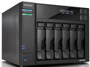 Asustor Lockerstor 6 Gen2 6 Bay NAS No Hard Drive - Quad-Core 10 nm Intel Celeron N5105 CPU brings 31% more performance, Superfast 2.5-Gigabit Ethernet ports, Flexible PCIe slot for 10GbE NICs or M.2 SSDs, Supports PCIe 3.0 SSDs for up to twice the performance of PCIe 2.0., Uses DDR4-2933 with 40% more performance, USB 3.2 Gen2 ports – 10Gbps speed, Enjoy, download, upload and stream content with 4K transcoding, Increased ventilation for SSDs, Supports Wake on LAN and Wake on WAN , Retail Box, 1 year warranty