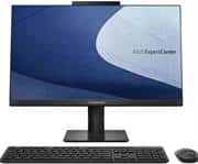 Asus E5402WHA ExpertCenter E5 All In One Desktop Black PC - Intel Core i7-11700B 3.2GHz up to 4.8GHz 24MB Cache Quad Core Processor with integrated Intel UHD Graphics, 16GB DDR4 SO-DIMM Memory (1x 16GB), 512GB M.2 PCI-e Solid State Drive, 23.8 inch Full HD 1920 x 1080 Touch Screen Display, Wi-Fi 5 (802.11ac), Bluetooth 5, Realtek RTL8111h 10/100/1000 GbE LAN, 720p HD camera, Built-In Array Microphone, Built-In Speaker, 1x headphone out (Side), 1x 3-in-1 Card Reader SD / MMC / MS (Side), 1x USB 3.2 Gen 1 Type-A (Side), 1x USB 3.2 Gen 2 Type-C (Side), 1x DC-in, 1x Kensington lock, 1x Serial Port, 1x RJ45 Gigabit Ethernet, 1x HDMI out 2.0A, 2x USB 2.0 Type-A, 2x USB 3.2 Gen 1 Type-A, Microsoft Windows 11 Professional 64 bit Edition, Retail Box, 1 Year Warranty