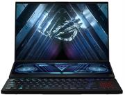 Asus ROG Zephyrus Duo 16 GX650RX Series Black Gaming Notebook - AMD Ryzen 9 6900HX Octa Core 3.3Ghz with Turbo Boost up to 4.9Ghz 16MB L3 Cache Processor, 32GB DDR5-4800 SO-Dimm Memory (2x 16GB), Supports 64GB Max Mem, 2 Memory slots, 1TB SSD Solid State Hard Drive PCIe, NO optical drive, 16" QHD+ (2560 x 1600 resolution) LED Backlit Display, nVidia Geforce RTX 3080 with 16GB dedicated graphics, 802.11ax Wi-Fi 6, 2.5 Gigabit LAN, Bluetooth, Webcam, 4 Cell Battery, Standard US Backlit Chiclet Keyboard Per-Key RGB, 1x USB 3.2 Gen 2 Type-C support DisplayPort / G-SYNC, 1x USB 3.2 Gen 2 Type-C support DisplayPort / power delivery / G-SYNC, 2x USB 3.2 Gen 2 Type-A, HDMI output, ScreenPad Plus (14" 3840x1100 4K IPS-level Panel Support Stylus), 2.6 kg, Microsoft Windows 11 Home 64 bit Edition, Retail Box , 1 year Warranty