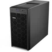Dell EMC PowerEdge T150 Tower Server - Intel Xeon E-2314 2.8GHz up to 4.5GHz 8MB Cache Quad 4x Core Processor with no intergrated Graphics, OnBoard LOM, 16GB (1x 16GB) UDIMM 3200MT/s ECC Memory, 1x 2TB SATA 6Gbps 512n 3.5" cabled Hard Drive, No Optical Drive, PERC H355 Adapter full height (RAID 0 / 1 / 10), 3.5" chassis with up to 4 hard drives (SAS/SATA), IDRAC9 Basic, C13 to C14 PDU style 10 Amp 2m power cord, No Operating System, Retail Box, 3 Year Limited Warranty