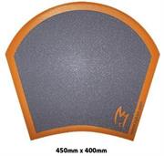 Zykon P1 - Gamers Mouse pad,Grey/Orange, Retail Box, No warranty