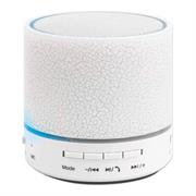 Manhattan LED Bluetooth Speaker - Wireless Music Playback, Multicolored LED Lights, Control Buttons, USB-A Port, Micro-SD Card Slot, 3.5 mm Audio Port, Retail Box , 1 year Limited Warranty