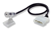 Manhattan LED Laser Lamp White, Retail Box, Limited Lifetime Warranty