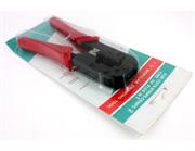 NetiX 3 In 1 Crimping Tool (18-0003)- for cuts; strips; crimps 8P8C/RJ-45, 6P6C/RJ-12, 6P4C/RJ-11, Retail Box, 1 Year waranty