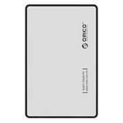 Orico 2.5 inch USB 3.0 Hard Drive Enclosure - Silver, Retail Box, 1 year warranty