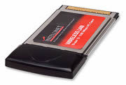 Intellinet Wireless Super G PCMCIA Adapter,Up to 108 Mbps network data transfer rate -Compatible with all 802.11b & g wireless products , Retail Box, 2 year Limited Warranty