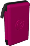SonicGear SPX 200 2Go! Pouch - Protect, Store and Play Music from Mobile Phones, iPods, MP3, MP4 players (3.5mm jack)-Red, Retail Box , 1 year Limited Warranty