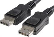 Manhattan DisplayPort Monitor Cable-•DisplayPort 20-pin Male to DisplayPort 20-pin Male-1.0 metre-Black, Retail Box, Limited Lifetime Warranty