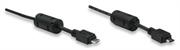 Manhattan Micro USB B male to USB Micro A male 1M -Colour: Black, Retail Box, Limited Lifetime Warranty