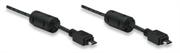 Manhattan Micro USB B male to USB Micro B male 1.8M -Colour:Black, Retail Box, Limited Lifetime Warranty