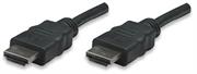 Manhattan High Speed HDMI Cable - HDMI Male to Male, Shielded, Black, 22.5 m (75 ft.), Retail Box, Limited Lifetime Warranty