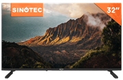 Sinotec 32 inch HD LED TV - 1366 x 768 Resolution, 200nit Brightness, 2x HDMI, 1x USB, 60 Watt Power, 3.5mm Jack x 1, Wall Mountable 100mm x 100m, 3.5KG net weight, Retail Box , 3 year Limited Warranty