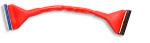 Manhattan ATA 100 Round flat Cable, 10", Retail Box, Limited Lifetime Warranty