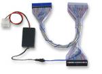 Manhattan ATA 133 Round UV Cable, Rainbow Wire + UV Jacket + Silver Braid, 24" , Retail Box, Limited Lifetime Warranty