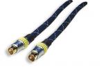 Manhattan S-Video Cable 4.5M BLUE, Retail Box, Limited Lifetime Warranty