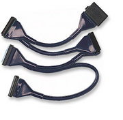 Manhattan Round Scsi Ultra 160 LVD Cable-5 connectors, 45 in, (0,9 cm) -For connecting up to 3 LVD 68 pin devices with built-in LVD terminator , Retail Box, Limited Lifetime Warranty