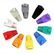 NetiX RJ45 Rubber Boots 100 Per Pack - Protects Your RJ45 Connector, Anti-Snag Design To Protect RJ45 Plug Clip, Compatible With Cat5/5e/6 Ethernet Cable Colour Green , Retail Box No Warranty