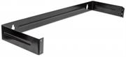 Intellinet 19 Inch 1U Hinged Wall Bracket - Black, Retail Box , 1 year warranty