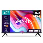 Hisense 40 inch Direct LED Backlit Full HD Smart TV – Resolution 1920 × 1080, Native contrast ratio 5000:1, Viewing Angle (Horiz / Vert) [Degrees] 178/178, Built-in Wi-Fi 802.11b/g/n, 2x HDMI inputs, 2x USB 2.0 ports, USB Playback, Vidaa OS, Retail Box , 4 year Limited Warranty