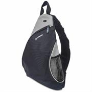 Manhattan Dashpack - Lightweight, Sling-style Carrier for Most Tablets and Ultrabooks up to 12", Black/Grey, Retail Box, Limited Lifetime warranty