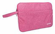Manhattan Seattle Notebook Sleeve 14.5" - Top Load; Fits Most Laptops Up To 14.5", Premium Padding, Water-Resistant, Notebook Compartment, Front Pocket, Pink, Retail Box, Limited Lifetime warranty