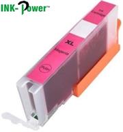Inkpower Generic Replacement for Canon PGI 471XL Magenta Ink Cartridge- Page Yield 300 Pages with 5% Coverage for use with Canon Pixma Printers- MG5740, MG5720, MG5721, MG5722, MG5750, MG5751,MG5752, MG5753, MG6820, MG6821, MG6822, MG6850 MG6851, MG6852, MG6853, MG6860, MG7720, MG7721, MG7722, MG7723, MG7740, MG7750, MG7751, MG7752, MG7753, MG7760, Pixma TS5040, TS6040, TS8040, TS9040, Magenta , Retail Box , No Warranty