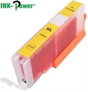 Inkpower Generic Replacement for Canon PGI 471XL Yellow Ink Cartridge- Page Yield 300 Pages with 5% Coverage for use with Canon Pixma Printers- MG5740, MG5720, MG5721, MG5722, MG5750, MG5751,MG5752, MG5753, MG6820, MG6821, MG6822, MG6850 MG6851, MG6852, MG6853, MG6860, MG7720, MG7721, MG7722, MG7723, MG7740, MG7750, MG7751, MG7752, MG7753, MG7760, Pixma TS5040, TS6040, TS8040, TS9040, Yellow , Retail Box , No Warranty