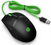 HP Pavilion USB Wired Gaming Mouse 300 - Ergonomic Shape Ambidextrous Design, 5000 DPI Optical Sensor with 4 Sensitivity Settings, On-The-Fly Customization, 8 Buttons Total With 2 Thumb Buttons On Each Side, Customize LED Lighting With A Choice Of Green, Red, Purple, Or White Colours, Plus Static Or Breathing Effects, Rubber Grips On Both Sides Of The Mouse, Retail Box , 1 year Limited warranty