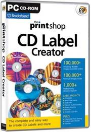 Apex PrintShop CD Label Creator PC, Retail Box , No Warranty on Software