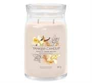 Yankee Candle Signature Collection Large Vanilla Creme Brulee - New jar design, 2 wicks Retail Box No warranty