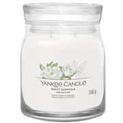 Yankee Candle Signature Collection Medium White Gardenia- - New jar design, 2 wicks Retail Box No warranty
