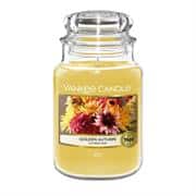 Yankee Candle Golden Autumn Large Jar Retail Box No warranty