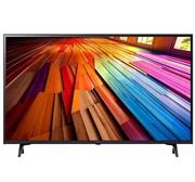 LG 55 inch UT80 Series UHD ThinQ AI webOS Smart TV - 3840 x 2160 Resolution, Refresh Rate 60Hz, Digital TV Reception (Terrestrial, Cable, Satellite) DVB-T2/C/S2, 3x HDMI Ports, 2x USB, 1x LAN Port, Built in Wi-Fi 802.11.b/g/n/ac, Stereo 2-way, 2.0 Channel 20W Total, webOS Smart TV, Remote Control, Retail Box , 2 year Limited Warranty