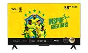 TCL 58 inch P635 Series UHD Google Smart TV - Direct LED Backlit Panel, Resolution 3840 x 2160, Contrast ratio: Typical Contrast Ratio 5000:1, Brightness 270 nits (typ), Refresh Rate 60Hz, Aspect Ratio 16:9, 2x HDMI input, 1x USB 2.0 port, Bluetooth 5.0, WiFi 2.4GHz/5GHz dual-band Wi-Fi 802.11 a/b/g/n/ac 2T2R, Total 20w Stereo Speaker Output 2x 10w, Google OS, Remote Included, Retail Box , 3 year Limited Warranty