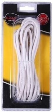 Aerial King Lead 2m F Connector Male - Blister Pack, Retail Box, No Warranty
