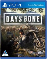 PlayStation 4 Game Days Gone, Retail Box, No Warranty on Software
