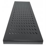 Intellinet 19 Inch Fixed Shelf - 1U, 800 mm Depth, Heavy-Duty, Black, Retail Box , 1 year warranty