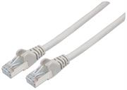Intellinet CAT6 S/FTP Patch Cable CU - RJ45 Male / RJ45 Male, 0.5m - Grey, Retail Box, No Warranty