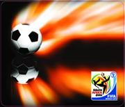 Esquire Official FIFA 2010 Licensed Product-SOCCER and FIRE Mouse Pad-Purchase as a mémoire of the 2010 Soccer World Cup in South Africa! , Retail Box , No warranty