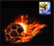 Esquire Official FIFA 2010 Licensed Product-BALL-on-FIRE Mouse Pad-Purchase as a mémoire of the 2010 Soccer World Cup in South Africa! , Retail Box , No warranty