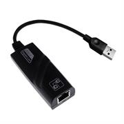 NetiX USB 3.0 To RJ45 Ethernet LAN RJ45 10/100 Mbps Network Adapter - Compact Sized Ethernet Adapter, Auto-Sensing Capability, USB3.0 Interface, Backward Compatibility With USB2.O, Supports Auto MDIX - Colour Black, Retail Box, 1 year Limited Warranty