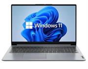 Lenovo IdeaPad 1 series Cloud Grey Notebook - Intel Core i7 Adler Lake Deca Core i7-1255U Turbo Boost up to 4.7Ghz 12MB Intel Smart Cache Processor (2 Performance Cores & 8 Efficient Cores), 8GB DDR4-3200 Memory onboard, Supports 40GB Max Mem, 1 Memory slot, 512GB SSD Solid State Hard Drive PCIe, NO optical drive, 15.6 inch FHD (1920 x 1080 resolution) LED Backlit Display, Intel Iris Xe Graphics, 802.11ac Wireless Lan, Bluetooth, Webcam, Standard US Keyboard, 1x USB 2.0, 1x USB 3.2 Gen 1, 1x USB-C 3.2 Gen 1 (support data transfer only), HDMI output, SD Card Reader, 1.7 kg, Microsoft Windows 11 Home 64 bit Edition, Retail Box , 1 year Warranty